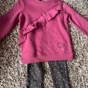 Calvin Klein girls outfit